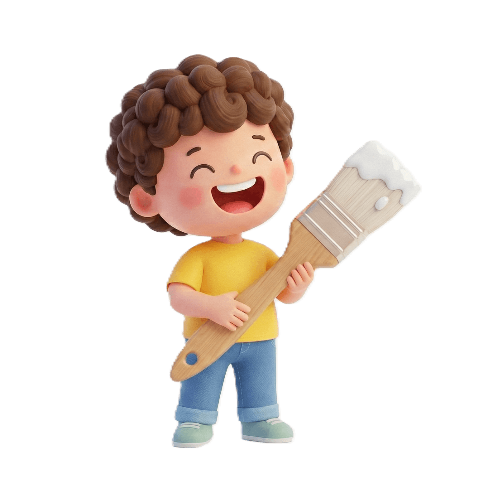 Happy child in daycare